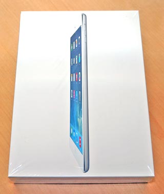 iPad Airの箱